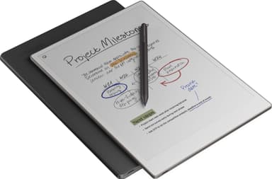 reMarkable Paper Pro E-ink tablet + Marker Plus +Folio Leather pakkaus