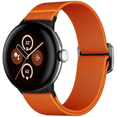 SKALO Tygarmbånd Bull Head Google Pixel Watch / Pixel Watch 2 - Oranssi