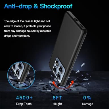 SKALO Xiaomi 14T Pro Mattamusta erittäin ohut TPU-suojakuori