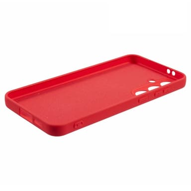 SKALO Samsung S24 FE Ultraohut TPU-kuori - Punainen