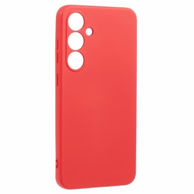SKALO Samsung S24 FE Ultraohut TPU-kuori - Punainen