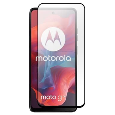 2-KPL SKALO Motorola Moto E14 Koko Näytön Panssarilasi - Musta