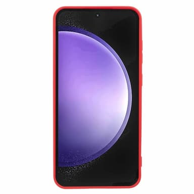 SKALO Samsung S24 FE Ultraohut TPU-kuori - Punainen