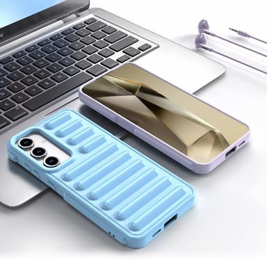 SKALO Samsung S24 FE Capsule Series Suojakuori - Musta