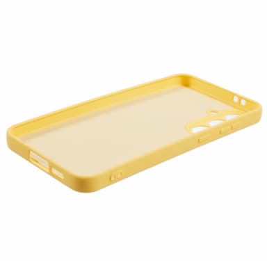 SKALO Samsung S24 FE Ultraohut TPU-kuori - Keltainen