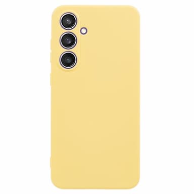 SKALO Samsung S24 FE Ultraohut TPU-kuori - Keltainen