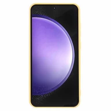 SKALO Samsung S24 FE Ultraohut TPU-kuori - Keltainen