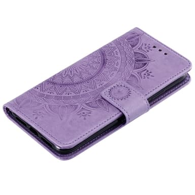 SKALO Xiaomi 14T Pro Mandala lompakkokotelo - Violetti