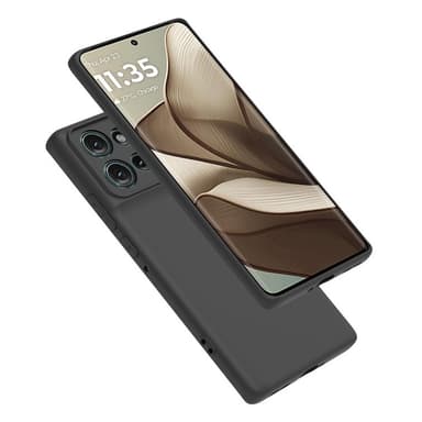 SKALO Motorola Edge 50 5G Mattamusta erittäin ohut TPU-suojakuori
