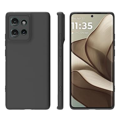 SKALO Motorola Edge 50 5G Mattamusta erittäin ohut TPU-suojakuori