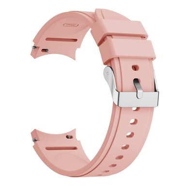 SKALO Samsung Watch 6 40mm/44mm Silikoniranneke Muotoiltu - Pinkki