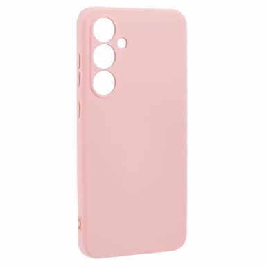 SKALO Samsung S24 FE Ultraohut TPU-kuori - Pinkki