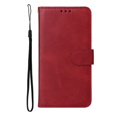 SKALO Xiaomi 14T Pro PU-nahkainen Lompakkokotelo - Punainen