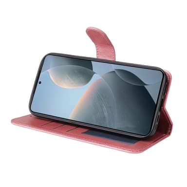 SKALO Xiaomi 14T PU-nahkainen Lompakkokotelo - Pinkki