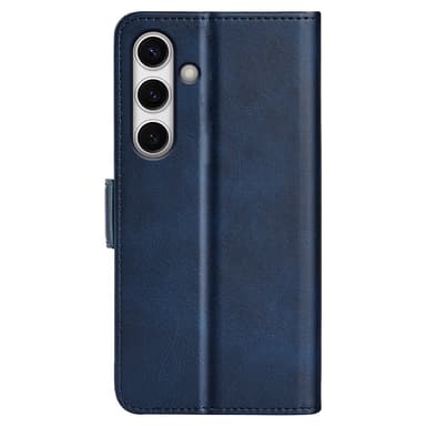 SKALO Samsung S24 FE Premium Wallet Lompakkokotelo - Sininen