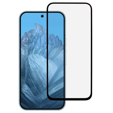 SKALO Google Pixel 9/Pixel 9 Pro Koko Näytön Panssarilasi - Musta