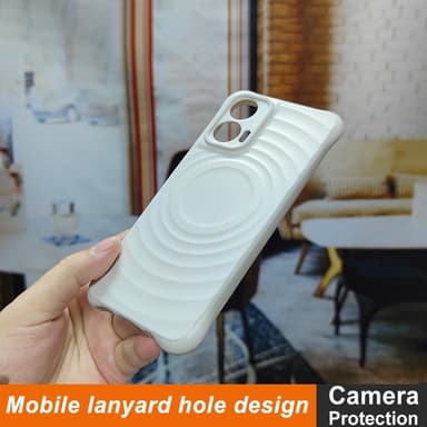 IMAK Motorola Moto G35 5G UC-6 Series Kuori - Valkoinen