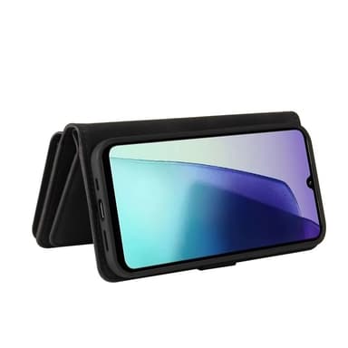 SKALO Xiaomi Redmi 14C Big Wallet 17-lokeroa Lompakkokotelo - Musta