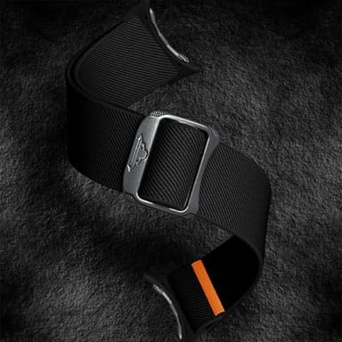 SKALO Tygarmbånd Bull Head Google Pixel Watch / Pixel Watch 2 - Musta