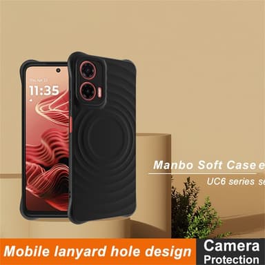 IMAK Motorola Moto G35 5G UC-6 Series Kuori - Musta