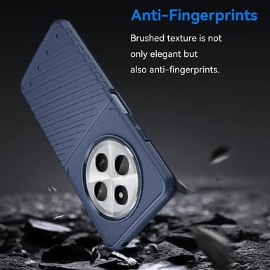 SKALO Xiaomi Redmi 14C Twill TPU kuori - - Sininen