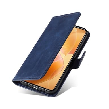 SKALO Xiaomi 14T Pro PU-nahkainen Lompakkokotelo - Sininen