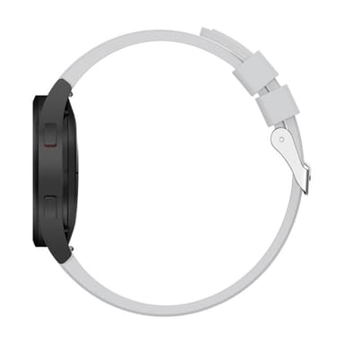 SKALO Samsung Watch 6 Classic 43mm/47mm Silikoniranneke Muotoiltu - Harmaa