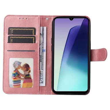 SKALO Xiaomi Redmi 14C PU-nahkainen Lompakkokotelo - Pinkki