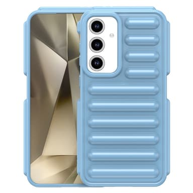 SKALO Samsung S24 FE Capsule Series Suojakuori - Sininen