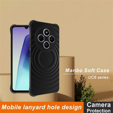 IMAK Xiaomi Redmi 14C UC-6 Series Kuori - Musta