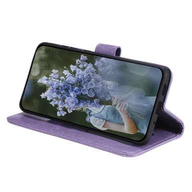 SKALO Motorola Moto G35 5G Mandala lompakkokotelo - Violetti