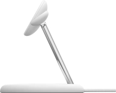 Belkin BoostCharge Pro 3-in-1 Qi2 langaton latausteline (valkoinen)