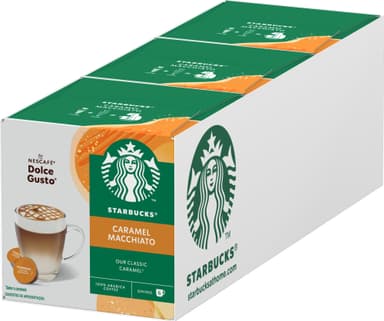 Starbucks Caramel Macchiato by NESCAFÉ Dolce Gusto kapselit (12 kpl)