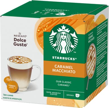 Starbucks Caramel Macchiato by NESCAFÉ Dolce Gusto kapselit (12 kpl)