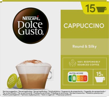 NESCAFÉ Dolce Gusto Cappuccino kahvikapselit (30 kpl)