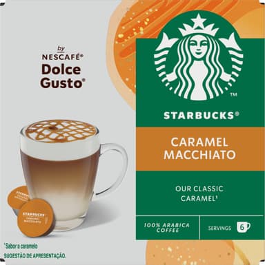 Starbucks Caramel Macchiato by NESCAFÉ Dolce Gusto kapselit (12 kpl)