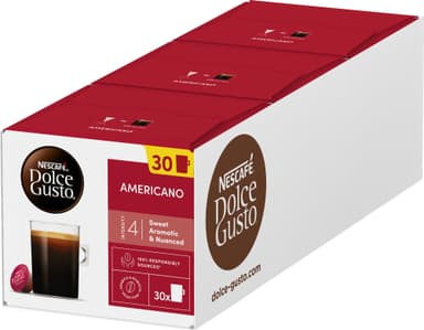 NESCAFÉ Dolce Gusto Americano kahvikapselit (30 kpl)