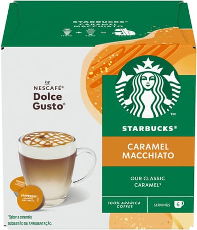 Starbucks Caramel Macchiato by NESCAFÉ Dolce Gusto kapselit (12 kpl)