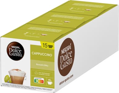 NESCAFÉ Dolce Gusto Cappuccino kahvikapselit (30 kpl)