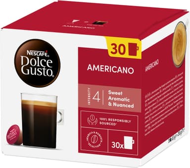 NESCAFÉ Dolce Gusto Americano kahvikapselit (30 kpl)