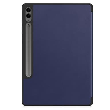 SKALO Samsung Tab S9+/S9 FE+ Trifold Suojakotelo - Tummansininen