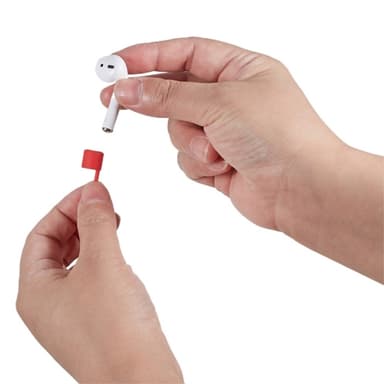 SKALO AirPods silikoni johto - Punainen