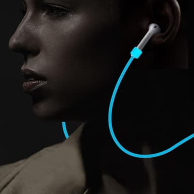 SKALO AirPods silikoni johto - Punainen