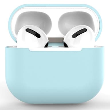 SKALO AirPods 3 Huippuohut silikoninen suojakuori kotelolle - Turkoosi