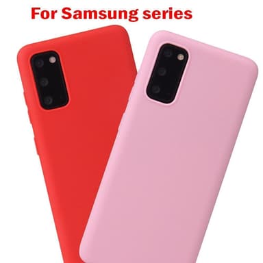 SKALO Samsung S20 Ultraohut TPU-kuori - Musta