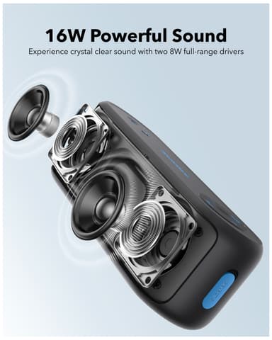 Soundcore Select 3 kannettava langaton kaiutin (musta)