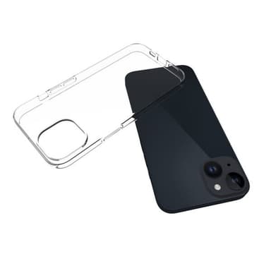 Läpinäkyvä takakuori iPhone 15:lle - Kirkas