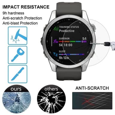 Panssarilasi Garmin Fenix 7S