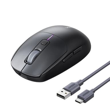 Ugreen Bluetooth langaton tietokoneen hiiri USB-vastaanottimella - musta
