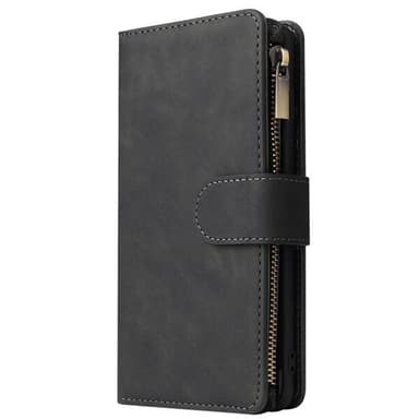 Vaakatason Läppäkotelo kortti- ja kolikkolokeroilla - Samsung Galaxy S10+